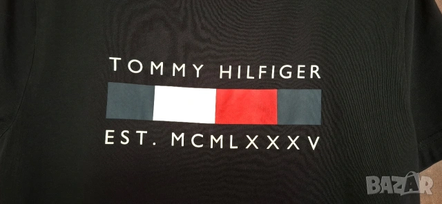 TOMMY HILFIGER Мъжка тениска-размер М, снимка 3 - Тениски - 53994661