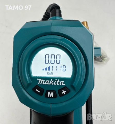 Makita DMP181 - Нов акумулаторен компресор 18V 11.1бара, снимка 7 - Други инструменти - 52756581