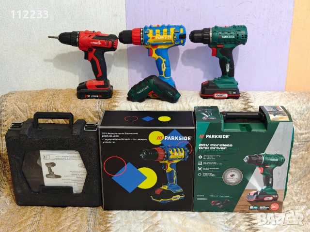 РАЗПРОДАЖБА на винтоверти (бормашини)