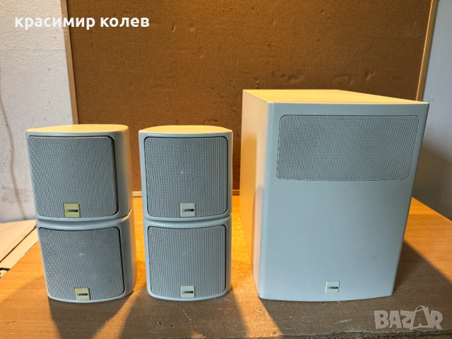 пасивен субуфер + сателитки "CANTON FONISSIMO"