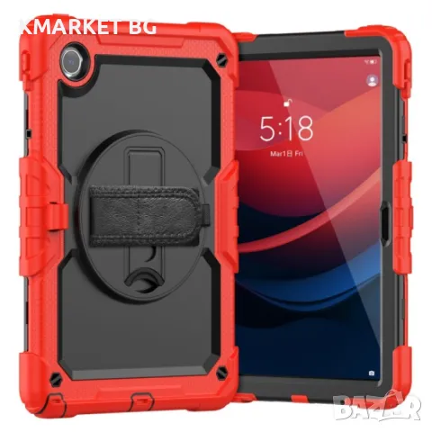 Lenovo Tab M11 /Xiaoxin Pad 2024 Silicone Hybrid PC Tablet Case /Shoulder Strap Удароустойчив Калъф , снимка 10 - Калъфи, кейсове - 48098530