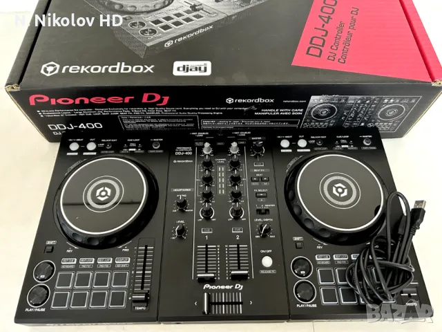 Pioneer DDJ-400 конзола , снимка 3 - Ресийвъри, усилватели, смесителни пултове - 49303651