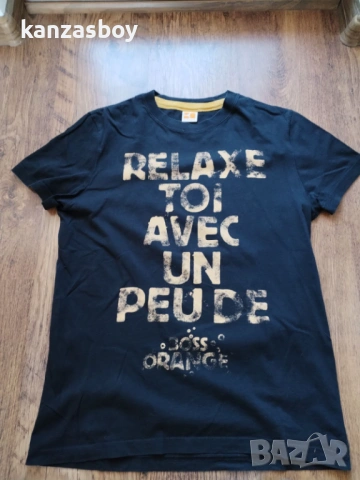 hugo boss orange - страхотна мъжка тениска M , снимка 6 - Тениски - 53828414