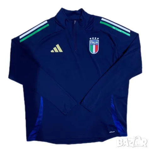 Оригинална мъжка блуза Adidas x Italia 2024 | 2XL, снимка 1 - Блузи - 48033507