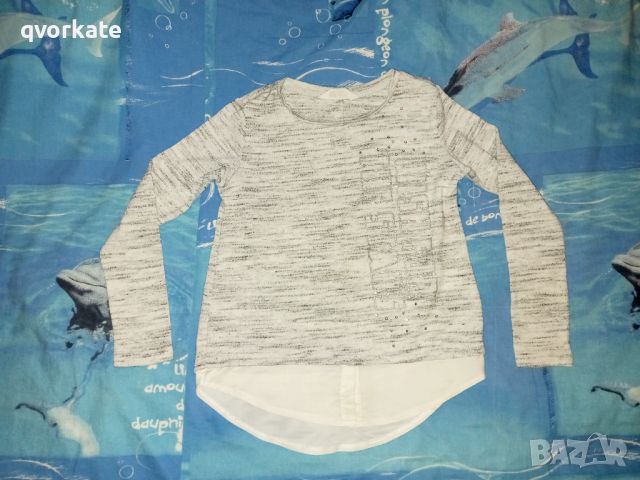 Блуза с дълъг ръкав H&M , снимка 1 - Детски Блузи и туники - 46419749