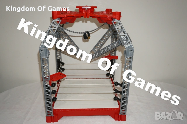 Рядък Кеч Ринг WWE CREATE A WWE SUPERSTAR RING BUILDER, снимка 2 - Колекции - 54275372
