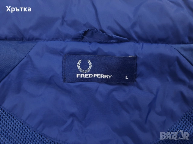 Fred Perry Windbreaker - Oригинално мъжко тънко яке размер L, снимка 9 - Якета - 53637732