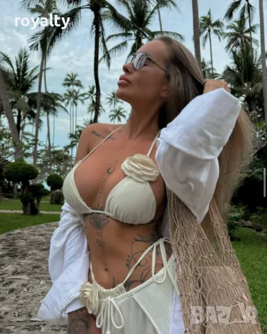 Дамски бански от две части Различни цветове , снимка 3 - Бански костюми - 50374600