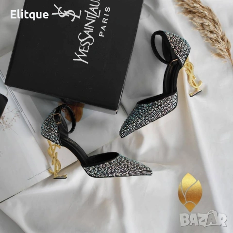 обувки на ток ysl saint laurent Versace guess dolce gabbana , снимка 8 - Дамски обувки на ток - 54220659