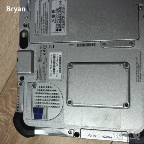 Panasonic 10.1" ToughPad FZ-G1 Win 10 pro tablet 8gb ram 256 ssd, снимка 10 - Таблети - 50222881