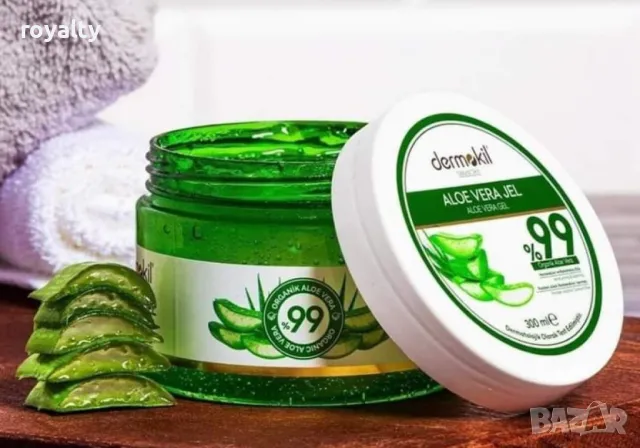 Dermokil Natural Skin Aloe Vera Gel, гел за тяло с алое вера