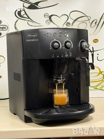 Кафемашина кафе автомат delonghi magnifica с гаранция, снимка 7 - Кафемашини - 53050332