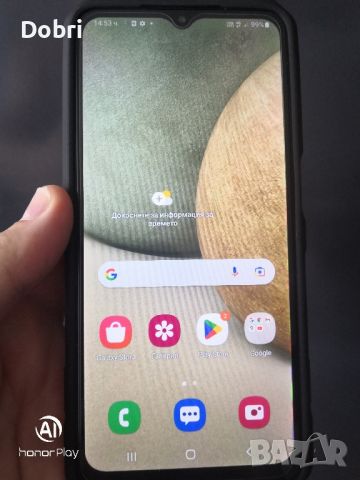 Samsung galaxy A12 - 4/128, с противоударен калъф, зарядно и кабел. , снимка 2 - Samsung - 46239112