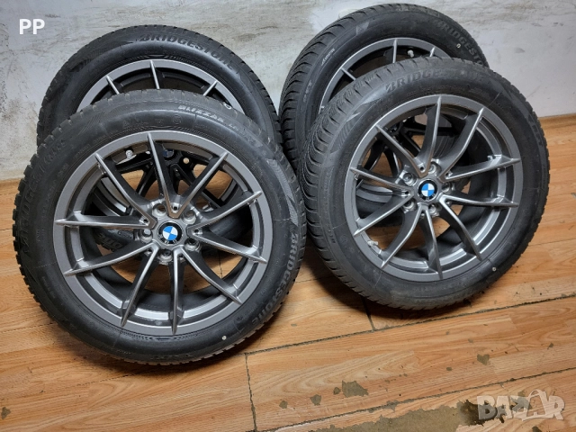 Джанти 17" 5х112 ОЕ BMW Style 768 Зимни гуми Bridgestone 225/50/17, снимка 13 - Гуми и джанти - 52949412