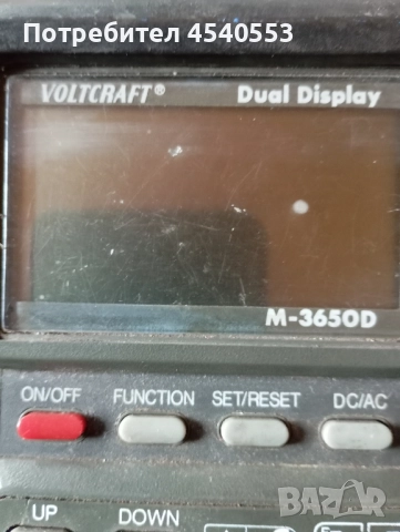Voltcraft m3650D мултицет , снимка 2 - Друга електроника - 51920889