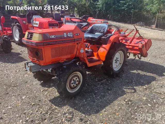 Трактор KUBOTA B40 4x4, снимка 1 - Селскостопанска техника - 46867196