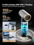 Нова Мощна Въздушна Духалка с LED светлина Чисти електроника, снимка 7