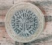 Колекционерска монета 1 евро Франция 2000г. дефектно, снимка 2