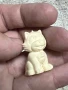 Играчка малка фигурка гумена на котка от ГДР, снимка 3