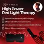 Устройство за терапия с LED червена светлина Nebula 660/850nm (каишка за коляно и рамо), снимка 4