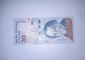 Венецуела 20 боливара 2018 UNC, снимка 1