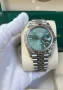 Rolex Datejust Oyster, 41 mm,mint green dial and a Jubilee Oystersteel and white gold 126334, снимка 2