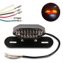 LED стоп за мотор 3в1 мигачи осветление номер 12V универсален PA1529, снимка 1