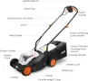 LIGO 20V Безжична косачка за трева – с 2 батерии и зарядно, снимка 2