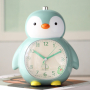 Детски часовник, нощна лампа Пингвин 14cm*18cm*10cm , снимка 2