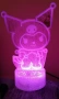 3D LED лампа Spider-Man/Хари Потър/Kuromi/Hello Kitty, снимка 6