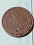1 евро цента с дефект (die break) (collar cud) , снимка 2