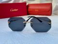 Cartier 2024 дамски слънчеви очила Осмоъгълни 4 цвята, снимка 6