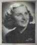Стара фотография снимка портрет Дама ок. 1946 г., фото Папакочев София, снимка 1