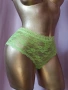 L / XLНеоново зелена, дантелена бикина , снимка 5