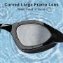 Нови очила за плуване море UV защита, без замъгляване, гъвкав дизайн , снимка 3