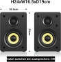 Активни Hi-Fi колонки Sanyun SW206, 80W, Bluetooth 5.4, снимка 3