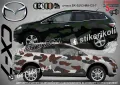 Honda CR-V SK-SJV3-H-CR-V Кaмуфлаж Офроуд Джип Пикап Лодка Camouflage Off-Road стикери, снимка 13