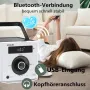 HANLIM Преносим CD плейър 20W Bluetooth/FM/MP3/USB/AUX/3,5mm жак/Дистанционно/2000mAh батерия, снимка 3