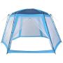 vidaXL Палатка за басейн, текстил, 500x433x250 см, синя(SKU:91574, снимка 1 - Палатки - 45797050