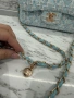 Chanel синя чанта , снимка 2