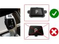 Паркинг бутон (копче, капаче) за скоростен лост BMW X4 F26, снимка 4