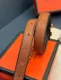 колани от естествена кожа hermes 2см, снимка 5