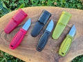 Шведски джобен нож Morakniv Eldris с фиксирано острие и кания,Sandvik , снимка 1