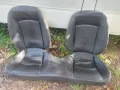 задни  кожени седалки пежо 206 cc , снимка 1