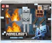 Нова Minecraft скелет фигурка 14 см с 6 аксесоара и пикселизиран дизайн, снимка 4