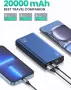 TOPK Power Bank, 20W USB C бързо зареждане 20000mAh преносимо зарядно устройство, снимка 4