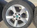 Джанти 16 5x112 Skoda,VW,Audi,Seat(Шкода, Фолксваген, Ауди,Сеат)със зимни гуми 205 55 16 Мишелин, снимка 4