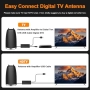 Нова HDTV антена за вътрешен монтаж, дълъг обхват, усилен сигнал, 4K прием, снимка 2