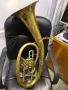 Weltklang Bb Tenor Horn(3RV) - Тенор Валдхорна Баритон с мундщук /made In Germany - DDR/, снимка 2