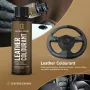 	Комплект за възстановяване на Сив кожен волан Leather Expert Steering Wheel Restoration Kit – 4х50м, снимка 3